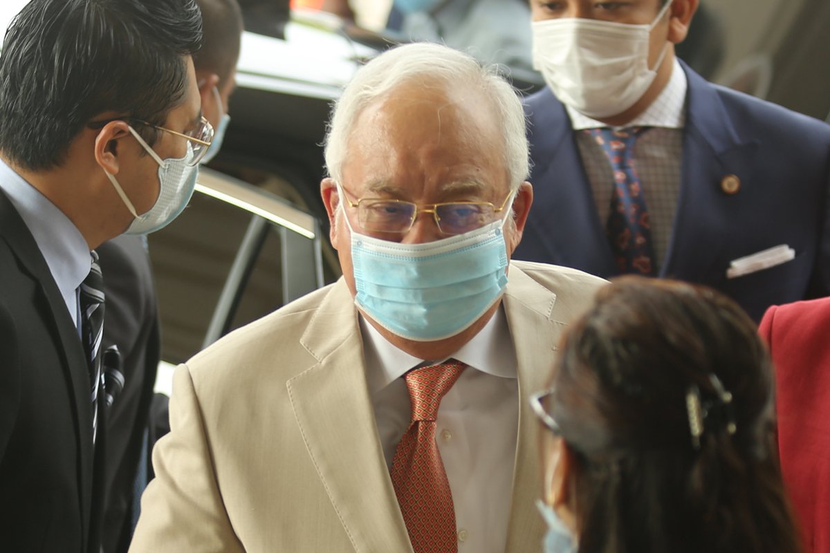 Last July 28, the High Court found Najib guilty of all seven counts of abuse of power, CBT and money laundering in relation to SRC. (Photo by Mohd Suhaimi Mohamed Yusuf/The Edge)